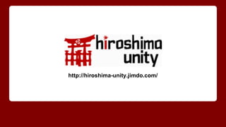 http://hiroshima-unity.jimdo.com/ 
 