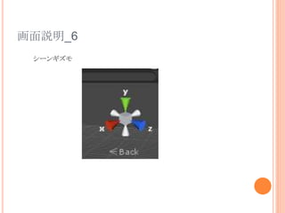画面説明_6
シーンギズモ
 