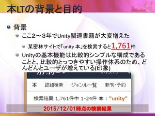 問題点
意外とドキュメントを見ない
見た目はシンプルでとっつきやすいUnityですが、
意外と知られていない基本機能が沢山あります。
使いこなせればより作業効率が上がる可能性を秘
めていますが、マイナーすぎて誰も知らない機能
が沢山ある。
と言うか、ドキュメント化されてい
ない機能が多すぎる。。。
 