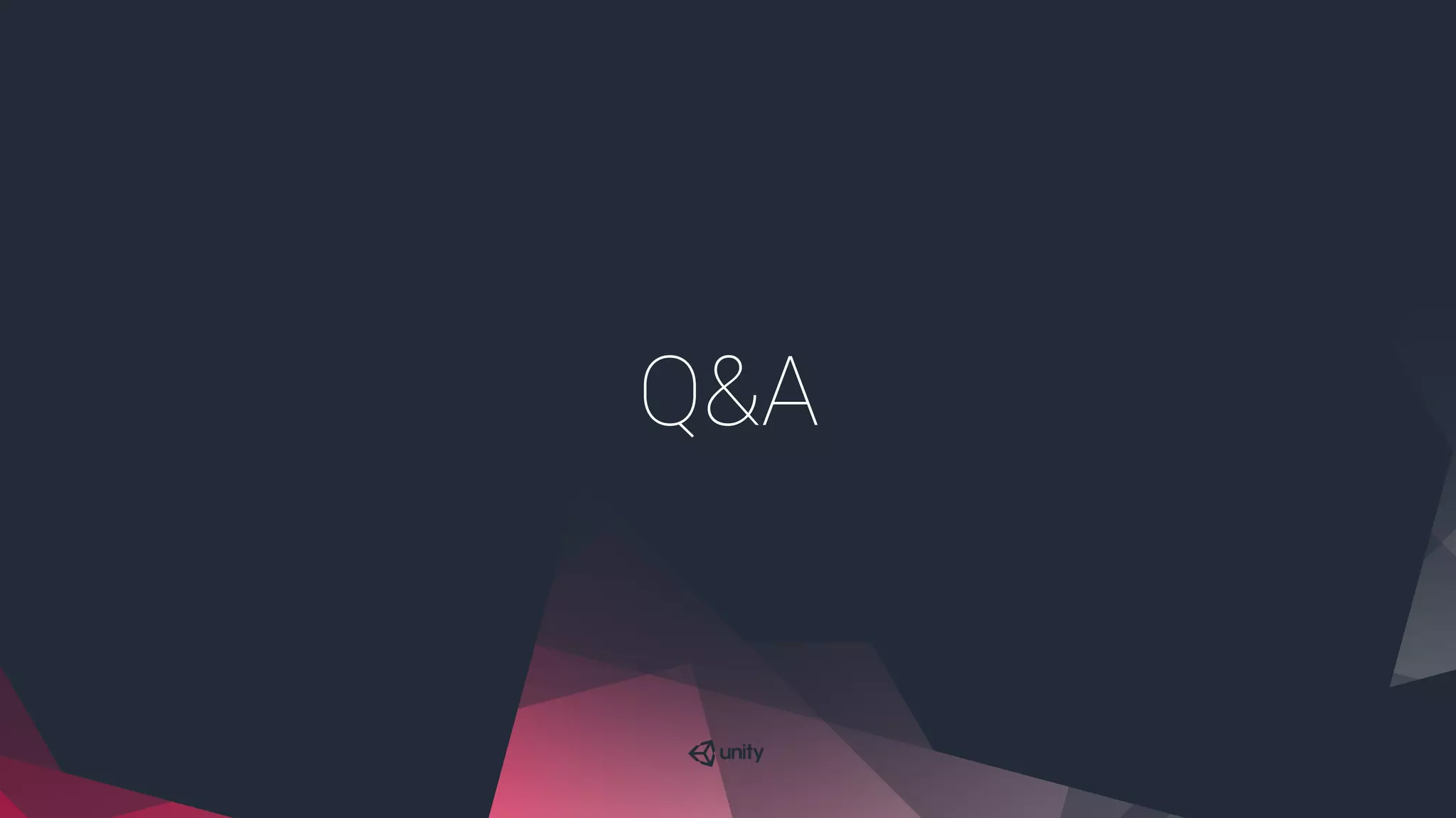 Q&A	
 