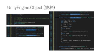 UnityEngine.Object (抜粋)
 