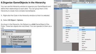 Unity - Building Your First Real-Time 3D Project - All Slides | PPTX