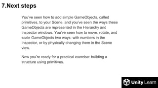 Unity - Building Your First Real-Time 3D Project - All Slides | PPTX