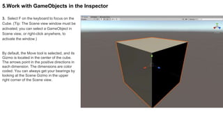 Unity - Building Your First Real-Time 3D Project - All Slides | PPTX
