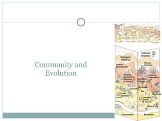 Community and Evolution 