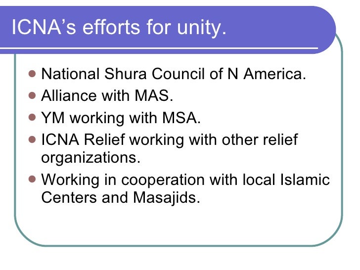 Essay muslim unity