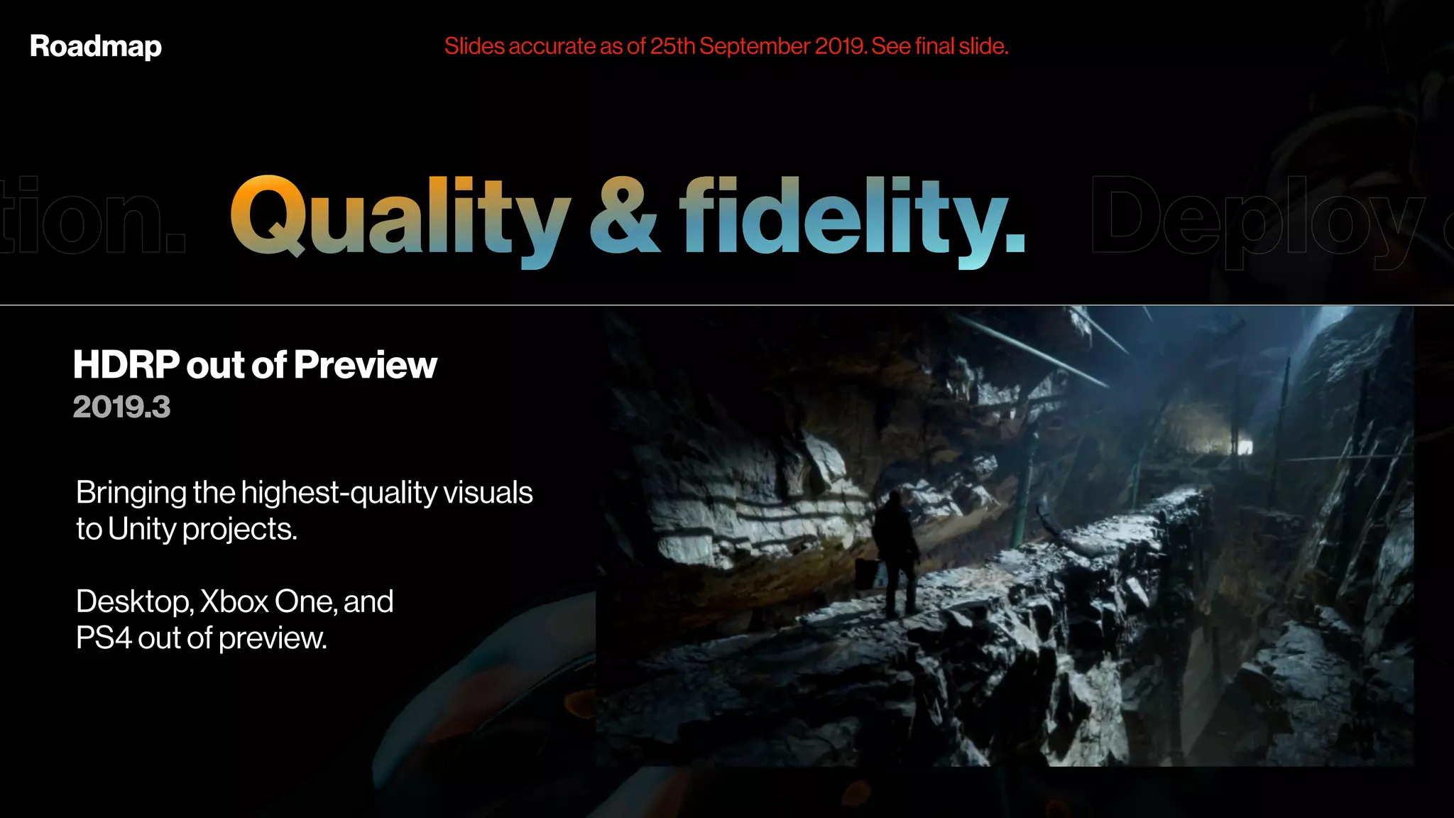 Unite Copehagen 2019 - Unity Roadmap 2020 | PDF