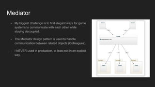 Unity - Software Design Patterns | PPT