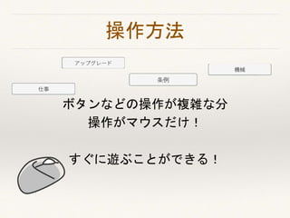 【Unityインターハイ2017】ondan ー地球温暖化から街を守れ！ー プレゼン資料