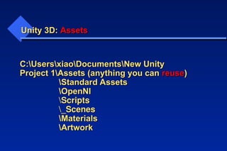 A unity turorial hep u to understand what is it | PPT