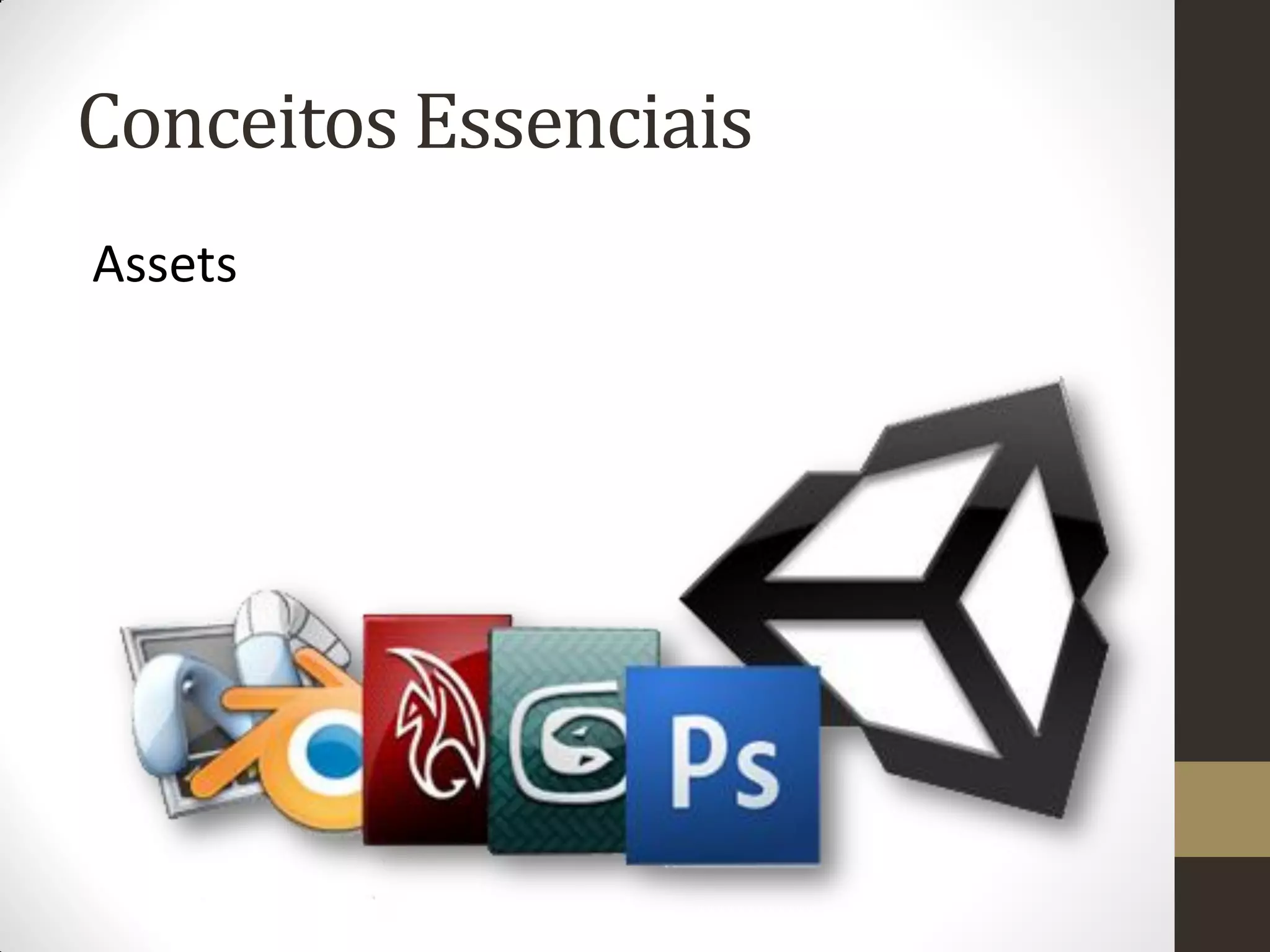 Conceitos Essenciais
Assets
 