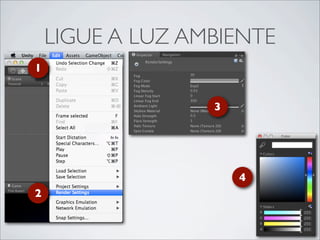 LIGUE A LUZ AMBIENTE
1


                  3




                      4
2
 