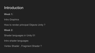 Unity advanced computer graphics | PPT