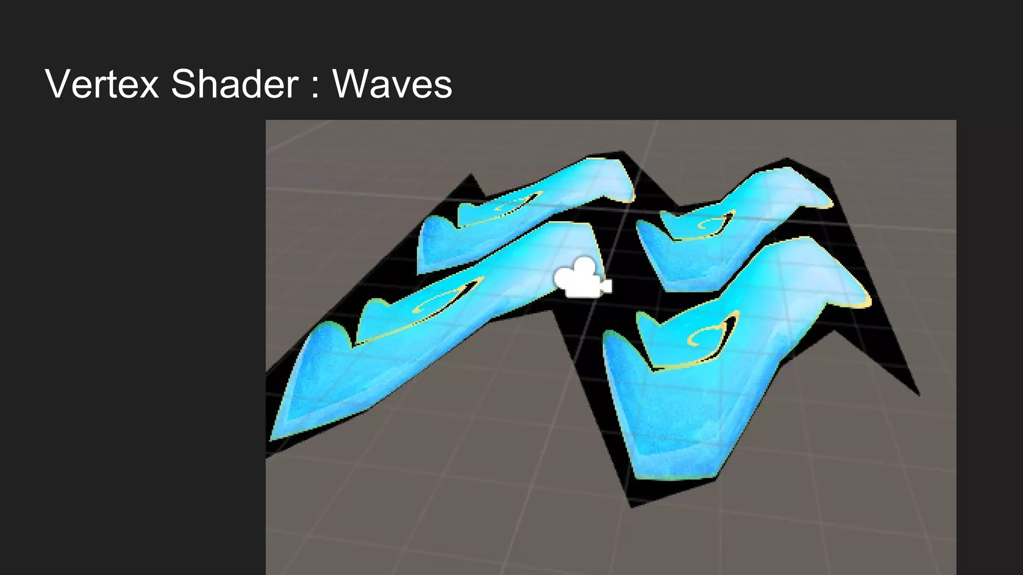 Vertex Shader : Waves
 
