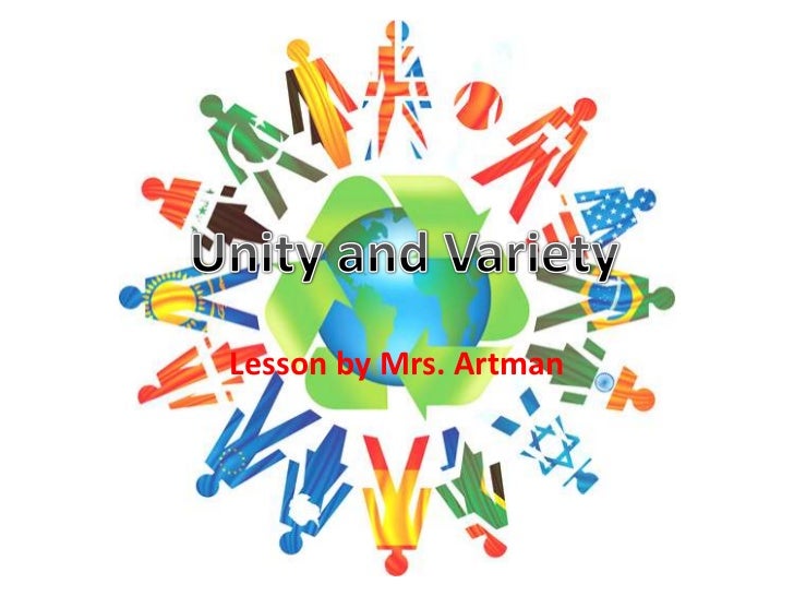 Unity and variety