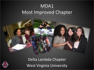 Delta Lambda Chapter West Virginia University 