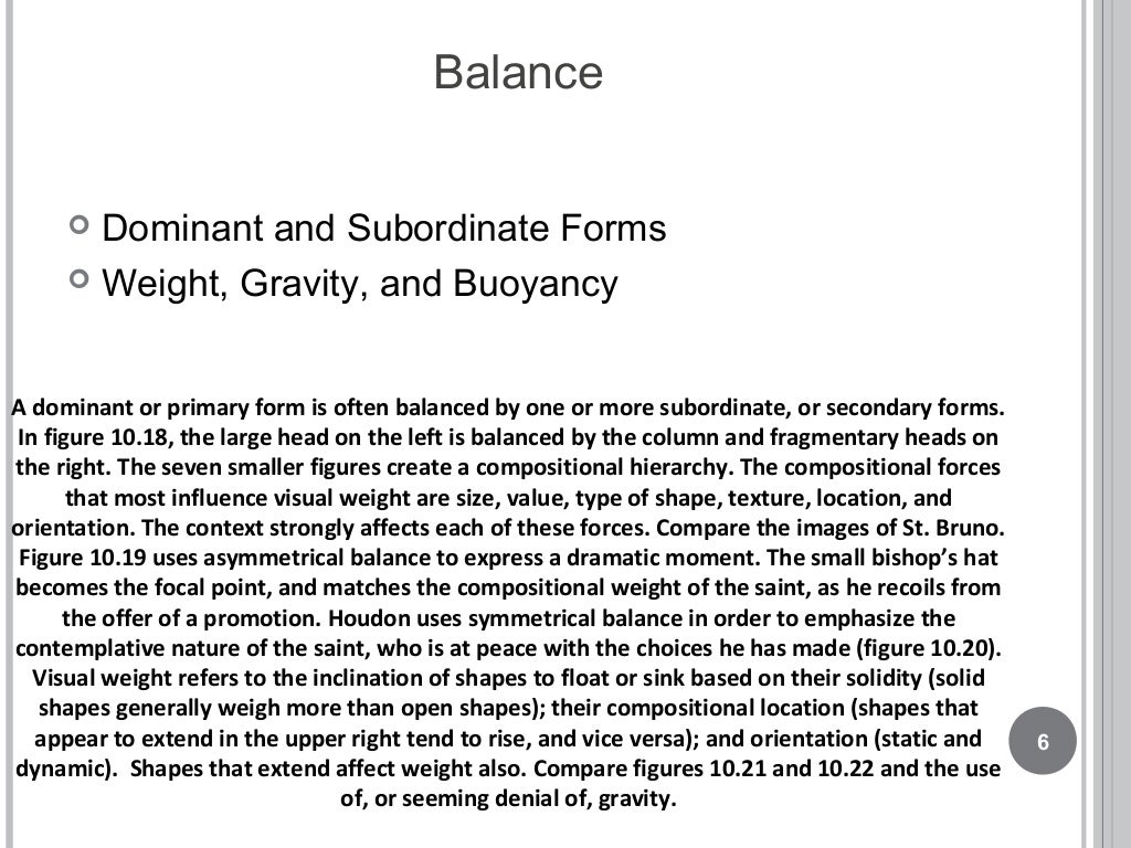 Unity, Balance, Scale & Proportion, Contrast, Emphasis & Repetition