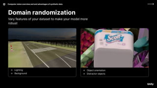 Using synthetic data for computer vision model training | PDF