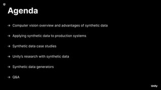 Using synthetic data for computer vision model training | PDF