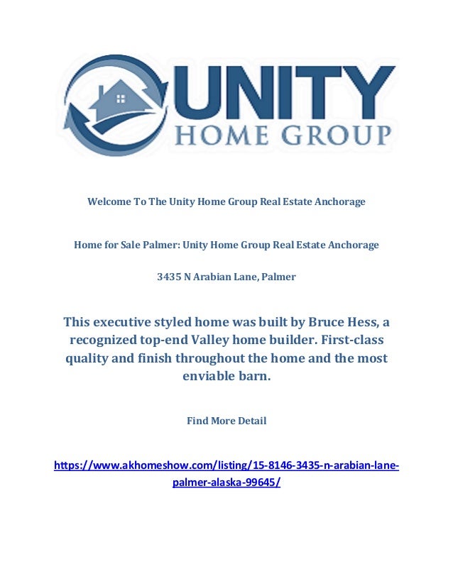 Unity Home Group Real Estate Anchorage