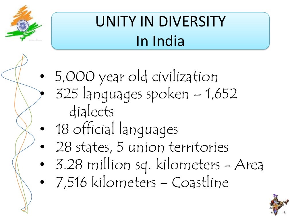 presentation on unity in diversity