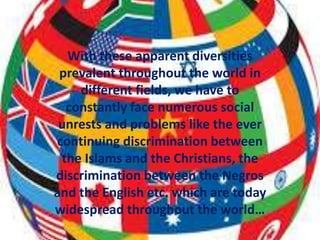Unity Despite Differences Unity in diversity | PPTX