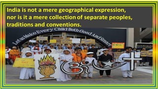 UNITY IN DIVERSITY IN INDIA (Newly prepared) | PDF