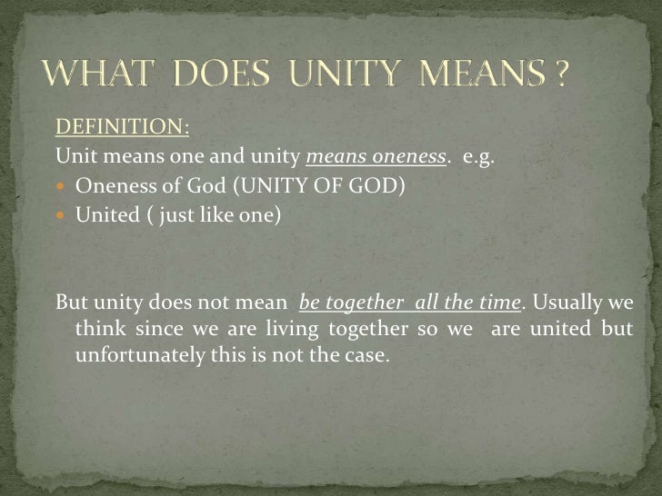 national unity definition national unity definition