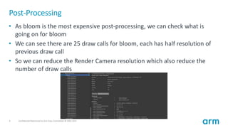 Unity mobile game performance profiling – using arm mobile studio | PPT