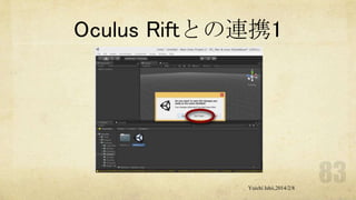 Oculus Riftとの連携1

Yuichi Ishii,2014/2/8

 
