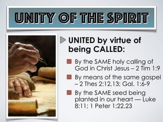 Unity of The Spirit - NOT - Unity In Diversity | PDF