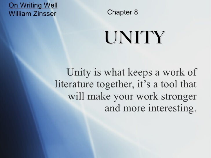 Unity presentation