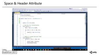 Space & Header Attribute
 