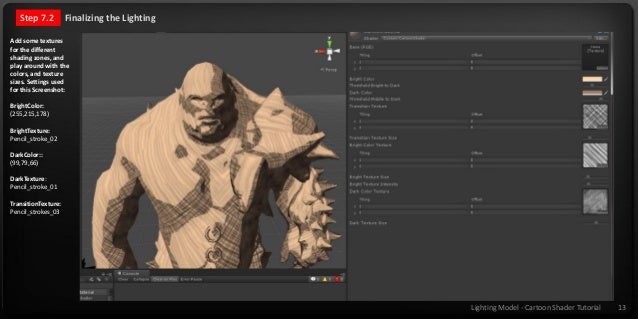 Cartoon Shader in Unity3d Tutorial