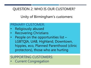 Unity Strategic Planning, 2018 | PPTX