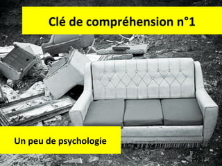 Clé de compréhension n°1

Un peu de psychologie
30

 