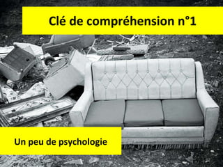 Clé de compréhension n°1 Un peu de psychologie 