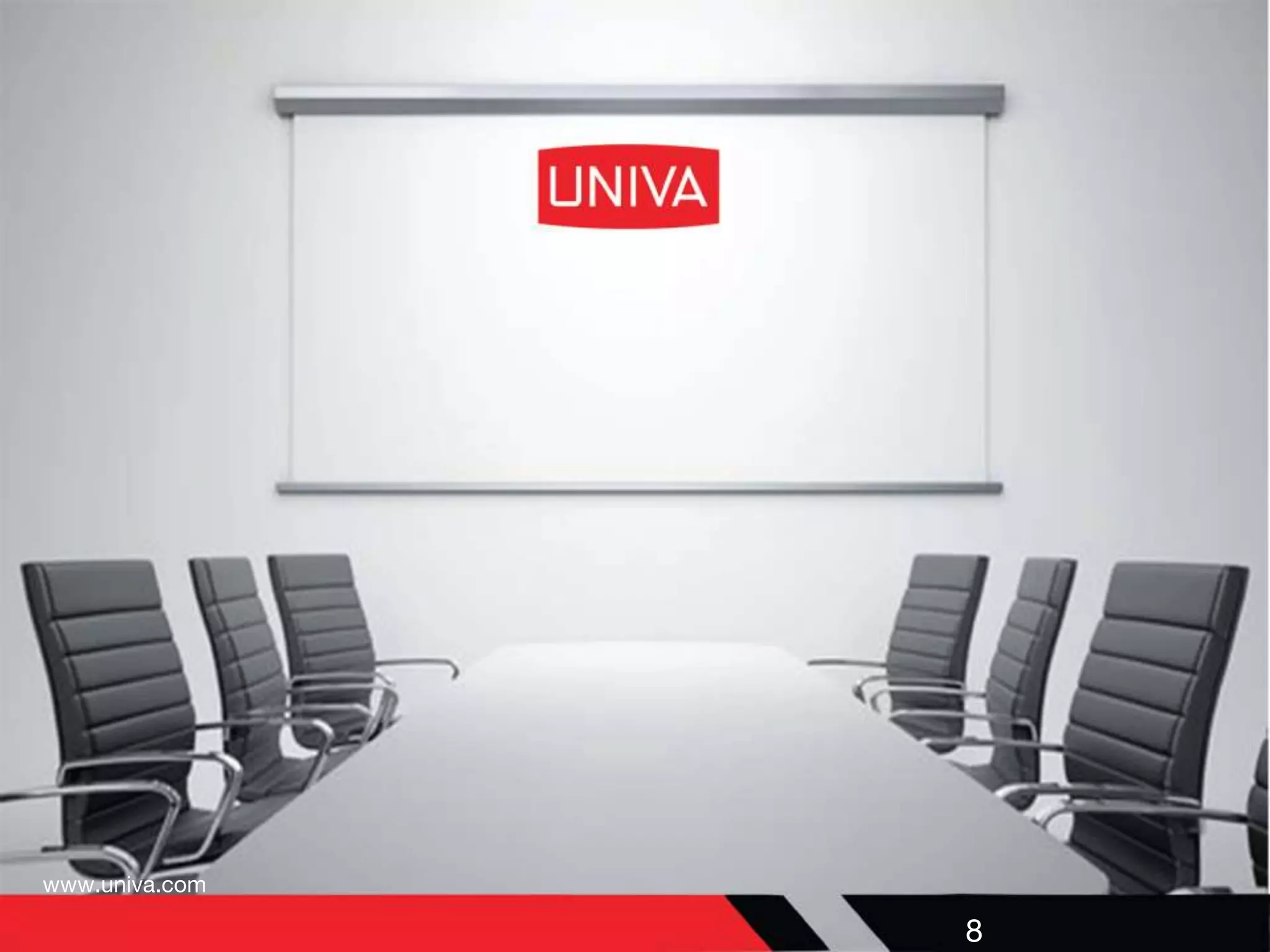 www.univa.com
8
 