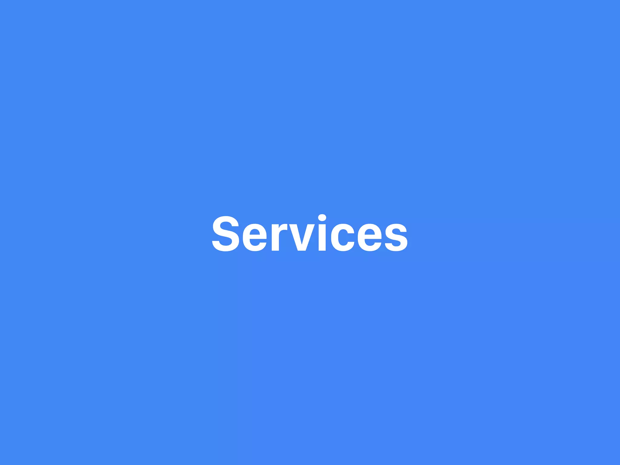 Services 