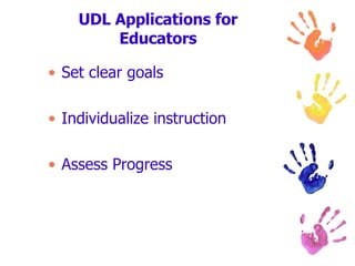 Universal Design For Learning Final | PPT