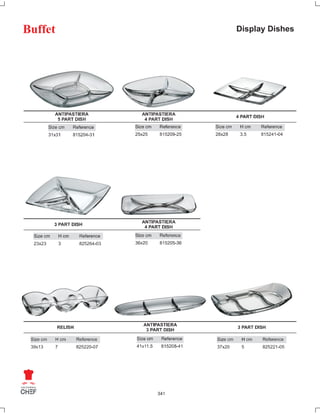 Universal chef catalog buffet