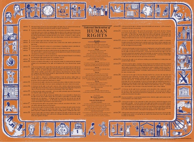Universal declaration of human rights