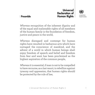 Universal declaration of human rights | PDF