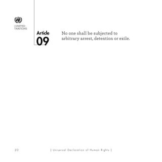 Human Rights 29 Universal declaration of human rights | PDF
