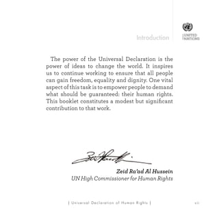What Constitute Human Rights Universal declaration of human rights | PDF