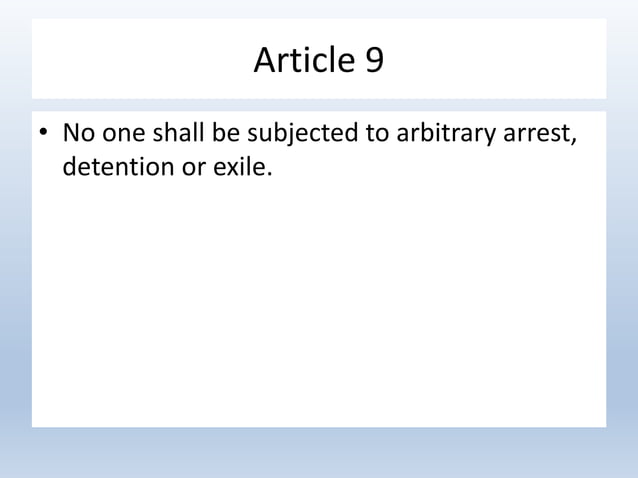 Universal declaration of human rights | PPTX