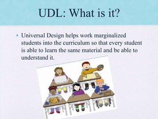Understanding Universal Design For Learning Universal Design for Learning | PPTX