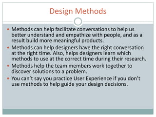 Universal Design Principles and Methods | PPTX
