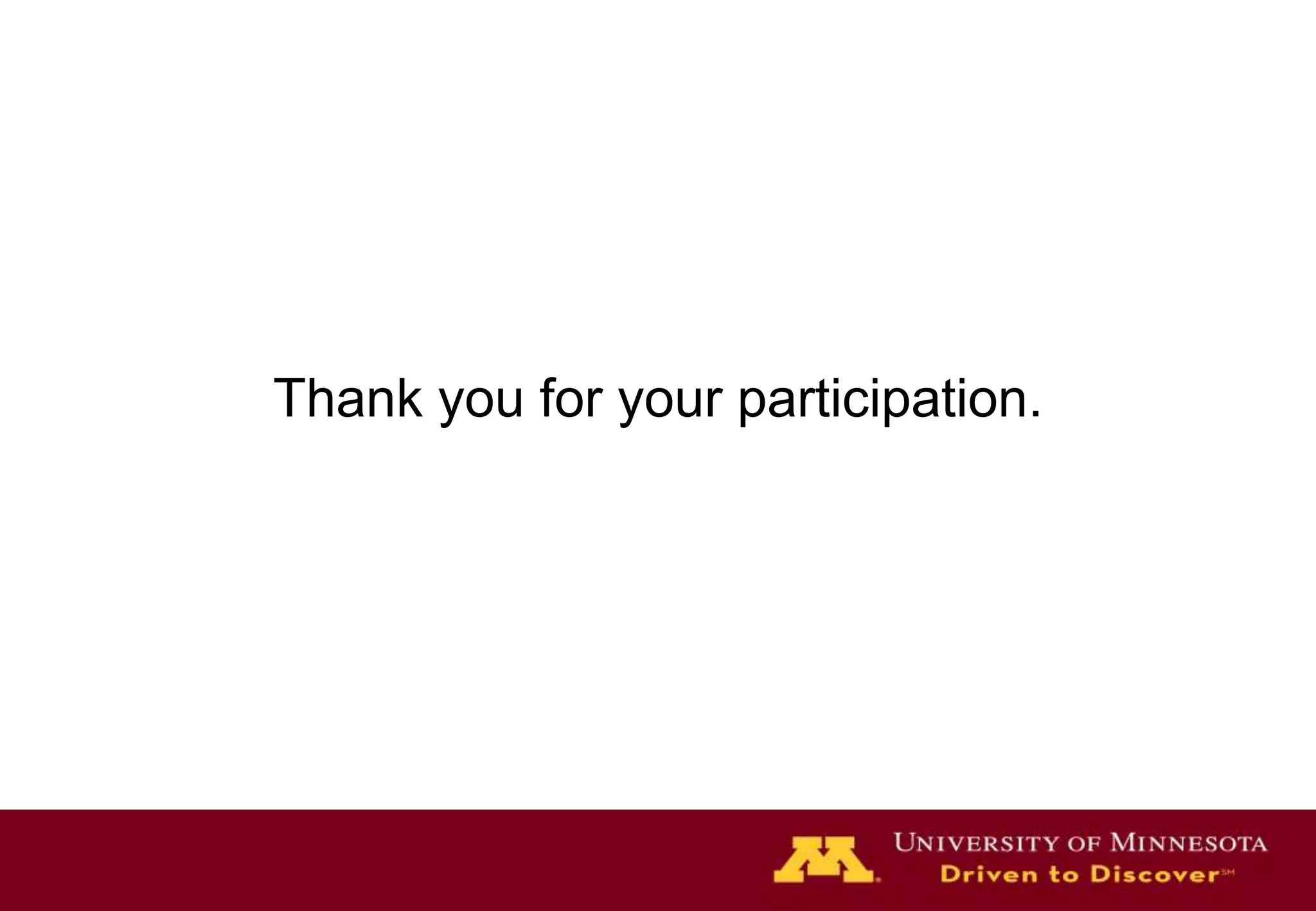 Thank you for your participation.