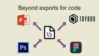 Beyond exports for code
 
